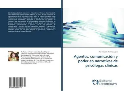 Produktbild von Agentes, comunicación y poder en narrativas de psicólogas clínicas