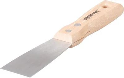 Obrázek produktu pro Stěrka Strend Pro Premium S295, 40x1,2 mm, Inox/nerezová ocel, buková rukojeť