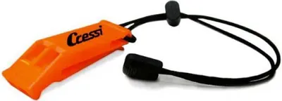 Produktbild von Cressi Spa Sicherheitspfeife Orange,Schwarz Orange,Schwarz One Size