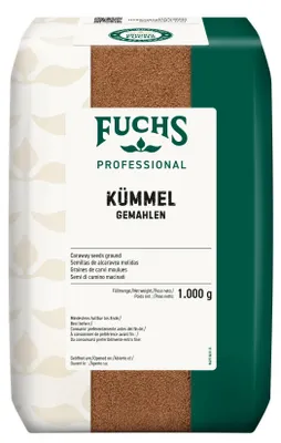 Produktbild von Fuchs Professional Kümmel gemahlen derb würzig leicht bitter 1000g