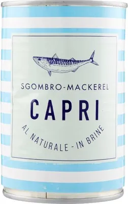 Produktbild von Makrelen in Dosen Sgombro al Naturale 425g - Capri