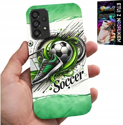 Image de Étui Pour Samsung A52 / A52S - Football, Étui De Football + Vitre