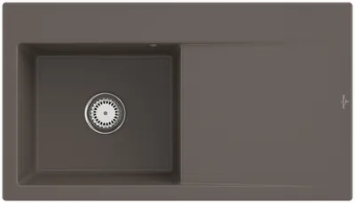 Produktbild von Villeroy & Boch Keramikspüle 335201TR, Subway Style 50 Einbauspüle - inkl.