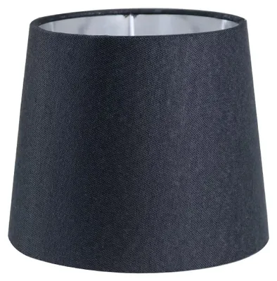 Productafbeelding van 9" Moderne conische lampenkap van zwarte stof