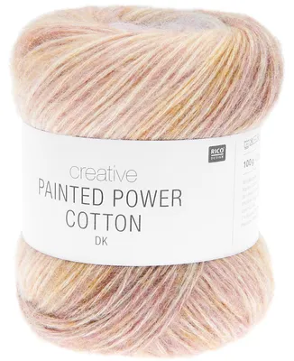 Produktbild von Rico - Creative Painted Power Baumwolle dk 0001 fresh pink