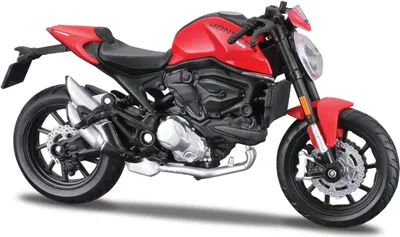 Image de Maisto - Moto, Ducati Monster, rouge, 1:18