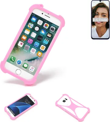Produktbild von K-S-Trade Handy Hülle kompatibel mit Samsung Galaxy M21 Schutz Hülle Bumper Silikon Schutz Hülle Cover Case Silikoncase Silikonbumper TPU Softcase