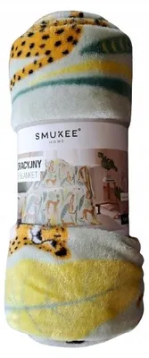 Produktbild von Smukee Kuscheldecke Tierprint 130 x 170 cm