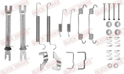 Produktbild von QUICK BRAKE Zubehörsatz Bremsbacken Zubehörsatz Bremsbacken 105-0766S Hinten für OPEL Astra H Caravan (A04)