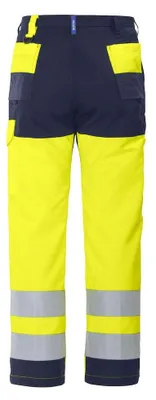 Produktbild von Projob - "6501" Arbeitshosen für Herren/Damen Unisex, Signalkleidung ET1140 (36R) (Orange)