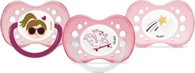 Immagine prodotto di Ciuccio, anatomico, giorno e notte, +18 mesi, silicone, confezione da 3