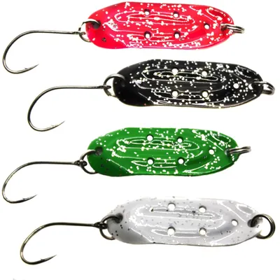 Produktbild von 4 Paladin Trout Spoons 3,4cm 2,4g - Blinker