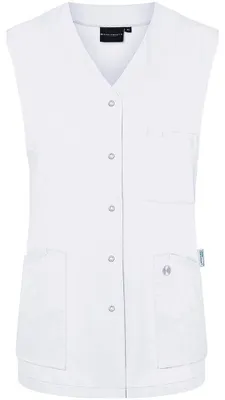 Produktbild von Karlowsky - "Essential" Arbeitsschürze für Damen Ärmellos FK3161 (36 DE) (Weiß)