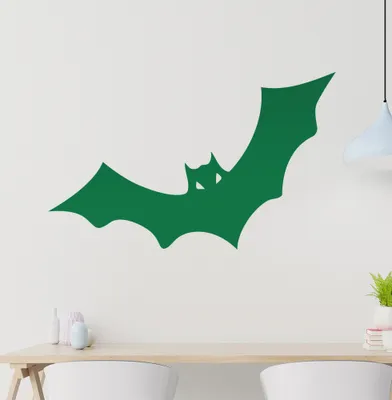 Produktbild von Fledermaus Wandtattoo in 6 Größen - Wandaufkleber Wall Sticker - Dekoration, Küche, Wohnzimmer, Schlafzimmer, Badezimmer