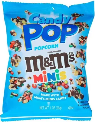 Produktbild von M&M'S Chocolate Minis Candy Pop Popcorn 28g