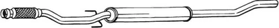 Produktbild von BOSAL 286-411 Mittelschalldämpfer Schalldämpfer für MINI Schrägheck (R56) Clubman (R55) Cabrio (R57)