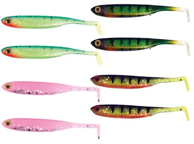 Produktbild von Fox Rage UV Micro Tiddler fast 5cm - 8 Gummifische