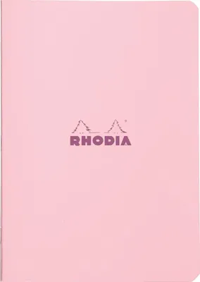 Produktbild von Clairefontaine 10x Rhodia geheftet A5 Rosa Kar 80bl 118667C