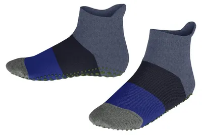Image de Chaussettes de sport unis pour enfants FALKE, motif coloré, avec semelles antidérapantes