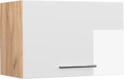 Produktbild von Hängeschrank Vicco Fame-Line Weiß Hochglanz 60 cm Flach, Model 38392