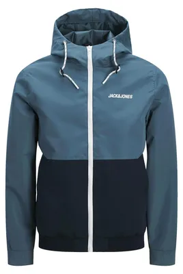 Zdjęcie produktu dla Jack & Jones 12200208_1360_1234711_M, Bomber, Uni , Dorosły, Zamek błyskawiczny, Poliester, Niebieski
