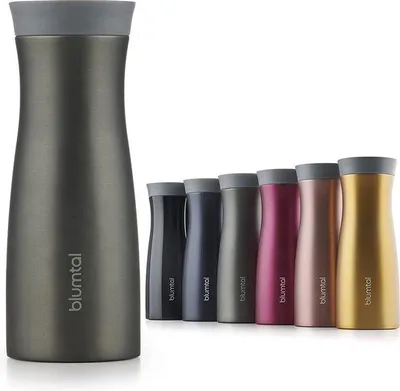 Produktbild von Famanu Kaffeebecher To Go mit 360° Trinköffnung - BPA-frei, hält 6 Stunden warm
