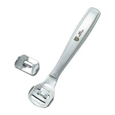 Produktbild von SMI Hornhauthobel Hornhaut Hobel Fußpflege Hornhautentfernung Edelstahl Hornhautentferner Fußrasierer mit 10 Ersatz klingen Pediküre Rasierer
