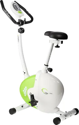 Immagine prodotto di Cyclette magnetica, bianco-verde, fitness domestico