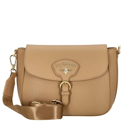 Produktbild von U.S. POLO ASSN. Umhängetasche Schultertasche Stanford Flap Crossbody Bag Beige