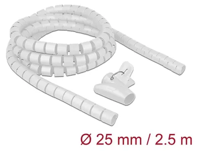 Produktbild von DeLOCK 18841, Weiß, Polyethylen, 2,5 cm