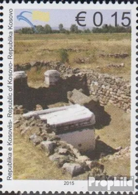 Produktbild von Briefmarken Kosovo 2015 Mi A268III (kompl.Ausg.) postfrisch Archäologie