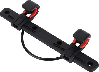 Produktbild von Verstellbarer Fahrradkorbaufhänger - Schwarz