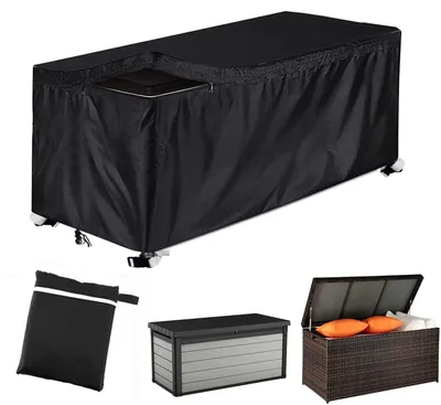Produktbild von Wasserdichte Gartenaufbewahrungsbox mit Reißverschluss und UV-Schutz