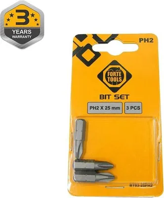 Immagine prodotto di Bit Di Cacciavite Ph2X25Mm 3Pcs