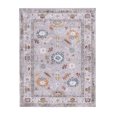 Produktbild von TT Home Wohnzimmer Teppich Kurzflor Orientalisches Design Vintage Mit Bordüre Größe 120x160 cm