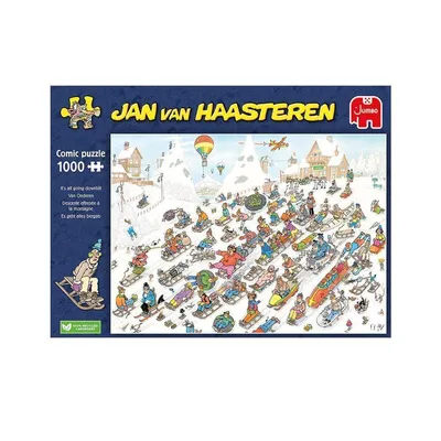 Productafbeelding van Puzzel van onderen 1000 stukjes Plenty Gifts Spellen