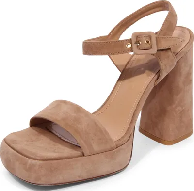 Produktbild von 4585AR  sandalo donna A.BOCCA woman suede heels sandal