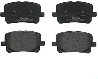 Produktbild von Brembo Bremsbelagsatz, Scheibenbremse Vorderachse P 83 100
