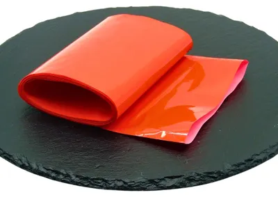 Produktbild von Wursthülle aus Kunststoff 85mm/5m – Rot Sterildarm, Därme Kunstdarm Kunstdärme Kunststoffdärme für Aufschnitt Kunststoffhülle