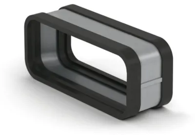Imagen del producto de NABER 4061034 SF-VBS 150: Conector para codos de tubería, COMPAIR STEEL flow® 150, acero galvanizado