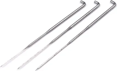 Filznadel Sortiment 3-teilig, Stärke 0,5-0,7mm, Länge 78mm Felting Filzen Trockenfilzen