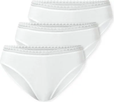 Produktbild von Schiesser Damen 3 er Pack Rio Slip Gr. 42  weiss