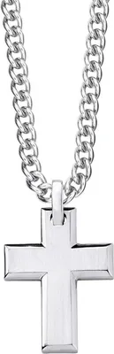 Produktbild von S.Oliver Herren Kette Edelstahl Kreuz 2026009