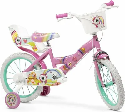 Image de Toimsa Bikes 16'' Unicornio vélo rose 5-7 ans garçon rose 5-7 ans