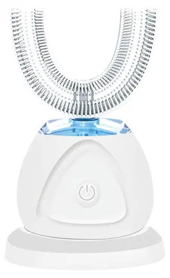 Produktbild von Automatische U Zahnbürste elektrisch 360°, Ultraschall Reinigung mit 30000 Vibrationen, wiederaufladbar & sanft