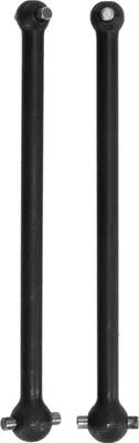 Zdjęcie produktu dla 2 kości RC do tylnego wału napędowego, 92 mm, stalowy, bardzo wytrzymały zamiennik kości dla serii ARRMA 1/7 1/8, czarny