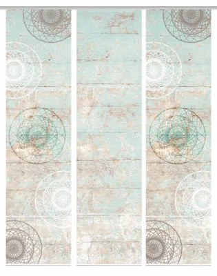 Produktbild von HOME in green 84089 MANDRIGA Schiebegardine aus recyceltem Polyester