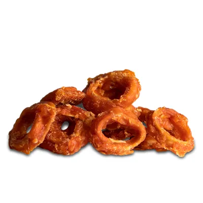 Obrázek produktu pro Hilton Soft Chicken and Fish Rounds - kulaté pamlsky pro psy s lahodnou příchutí pro odstranění zubního kamene