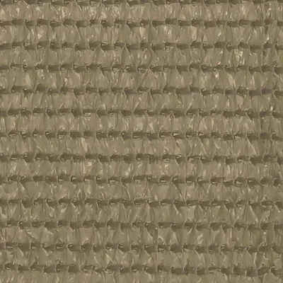 Image de vidaXL Pare-vue pour balcon Taupe 120x500 cm HDPE