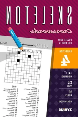 Productafbeelding van Bilderrätsel-Kreuzwortpuzzelbuch für Erwachsene - Gehirntraining - Schwarzfleckfrei - 15x23 cm